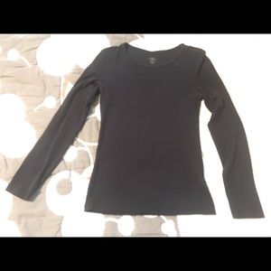 Navy H&M long sleeve shirt